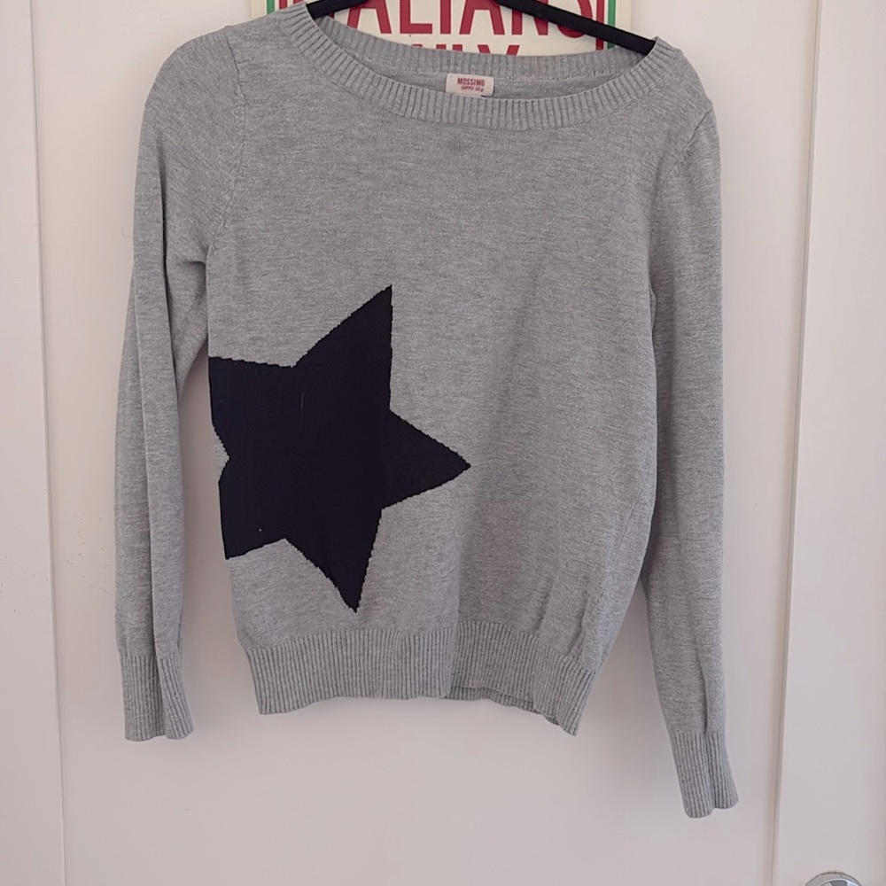 Gray Star Sweater